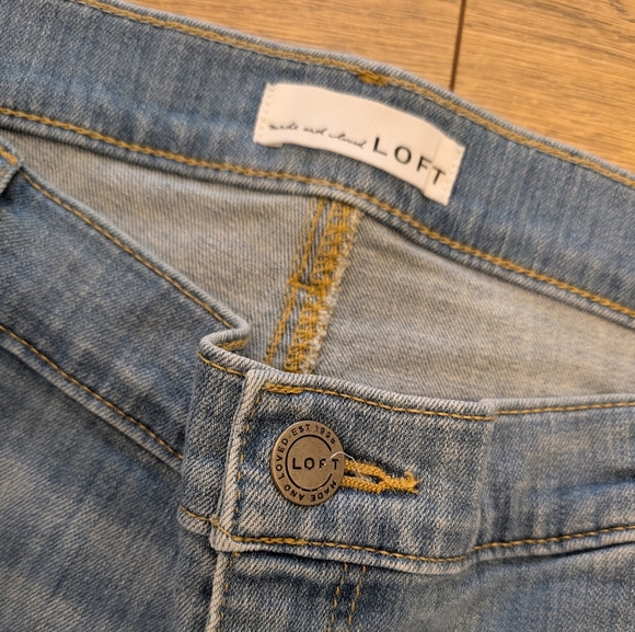 Loft Modern Skinny Crop Jeans - Picture 3 of 10